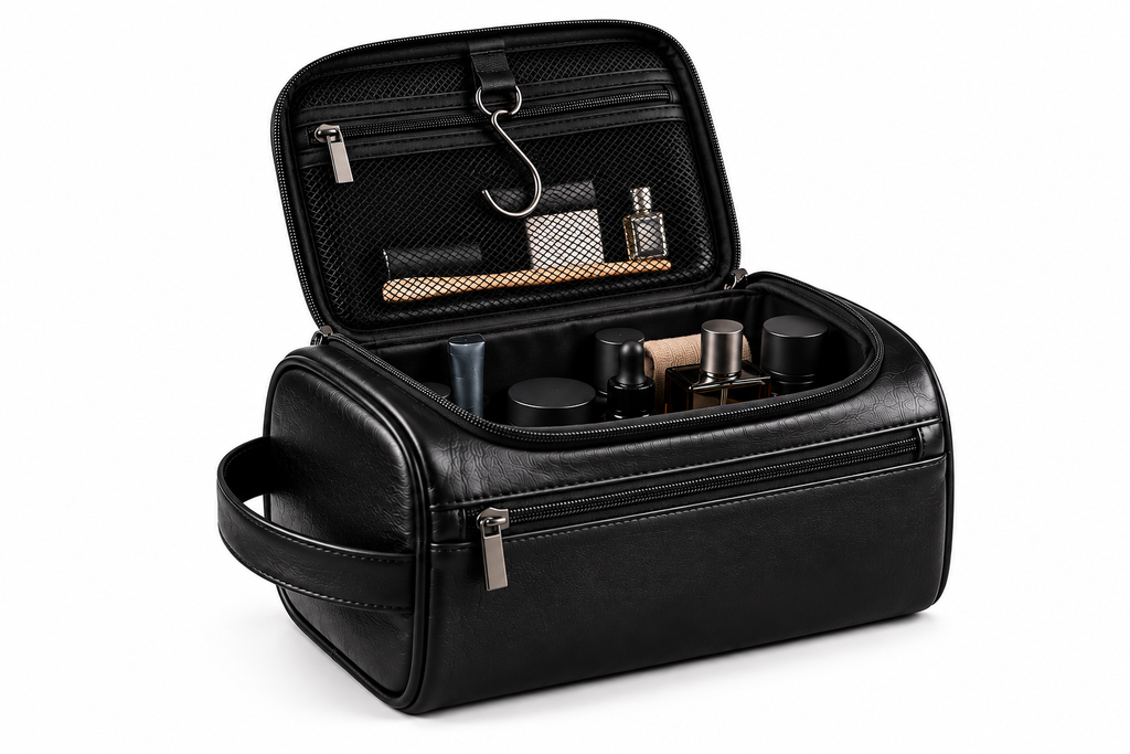 Trousse de Toilette en Similicuir | Élégance & Organisation