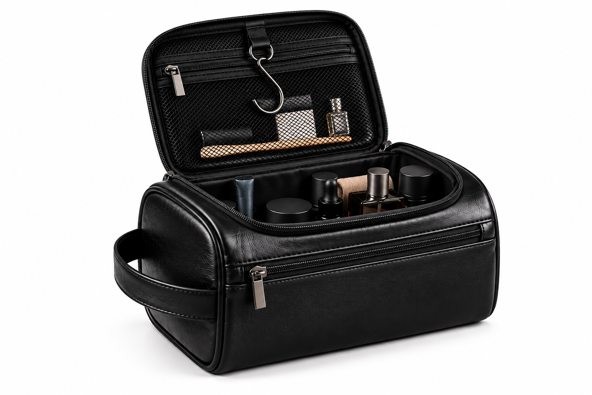 Trousse de Toilette en Similicuir | Élégance & Organisation